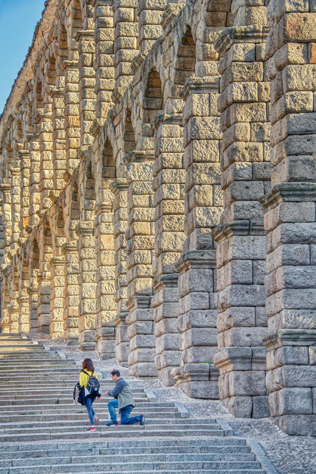 Roman Aqueduct in Segovia